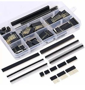 Male & Female Pin Header Connector Assortment Kit, 112 Pcs 2.54mm FREE SHIPPING - Picture 1 of 6