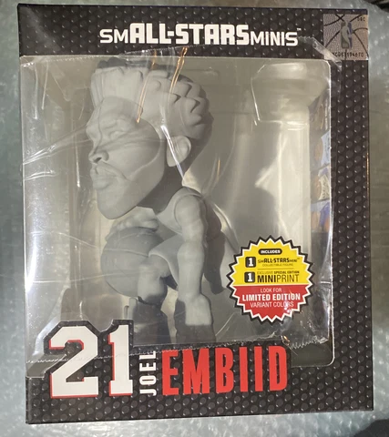 2023 NBA MVP  smALL-STARS 6" FIGURES JOEL EMBIID ULTRA RARE GRAY ChASE Cover