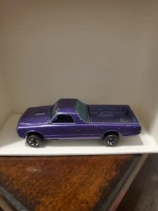 1967 Hot Wheels Redline Early Custom Purple Fleetside Pick-up Truck NICE! - Picture 1 of 3
