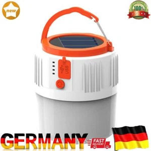 V65 Solar LED Campingleuchte USB wiederaufladbare Laterne Outdoor Zeltlampe (C) - Bild 1 von 7