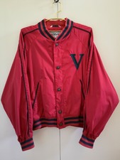 Vintage Versace Sport Red Bomber Jacket