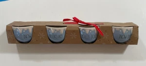 Ramequins de vacances Rae Dunn (4) neufs Let it Snow, Ho Ho Ho, Holly Jolly, Snow Day - Photo 1/9