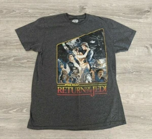 Star Wars gray t-shirt Return of the Jedi Size Large - Picture 1 of 4