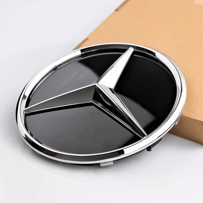 Chrome Grille 3D Star Emblem 2019-2021 Fit For Mercedes-Benz C200 C300 C63 AMG Foto 1 de 4