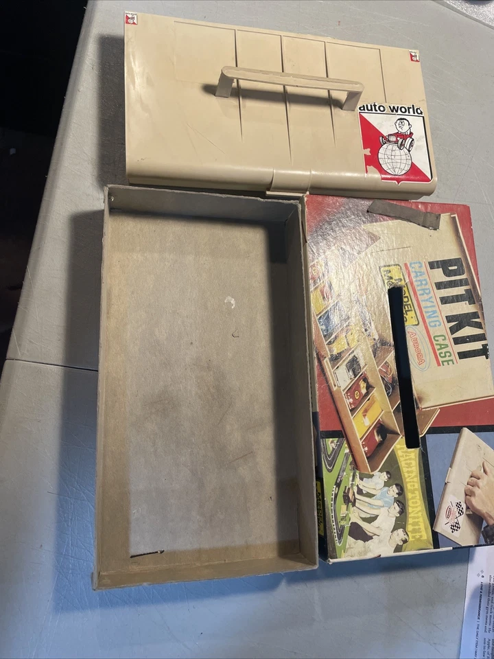 COCHE RANURA AuRoRa AFX Bronceado con Caja Kit Jet Pit Estuche Caja DE COLECCIÓN HO Foto 1 de 4