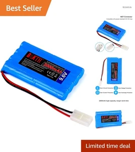 NiMH RC Batterie 2000mAh Hochleistung, kompatibel mit Modellautos, Flugzeugen... - Bild 1 von 9
