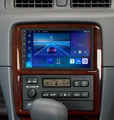 安卓 15 汽车立体声收音机 Navi GPS BT 适用于 1997 - 2001 年丰田凯美瑞 Apple Carplay — 第 1/4 张图片