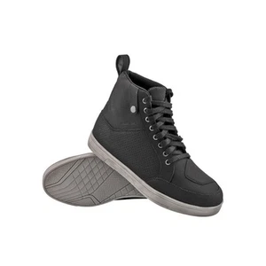 Speed and Strength United by Speed Motorcycle Shoes-Black/White-10 - Picture 1 of 1