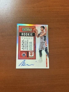 2020-21 Contenders Optic Deni Avdija RC Rookie Ticket Variation Silver Auto #137 - Picture 1 of 2