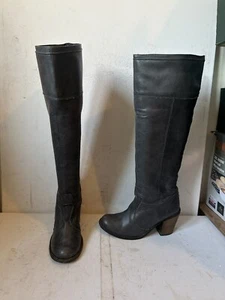 Botas de cuero Faith hasta la rodilla talla UK 7 EU 40 - Imagen 1 de 15