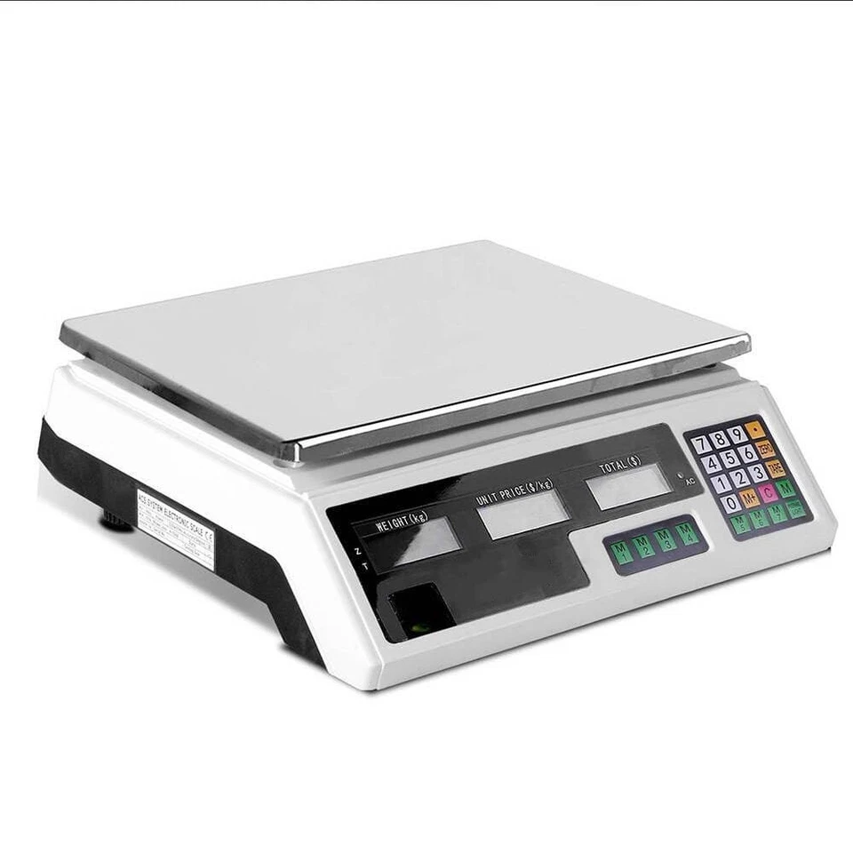 Commercial Digital Kitchen Scales Shop 40KG Food Weight Electronic Scale - image 1 of 1