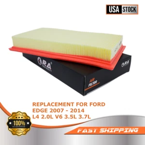 10242 Engine Air Filter for FORD EDGE 2007 - 2014 2.0L 3.5L 3.7L V6 SE SEL - Picture 1 of 6