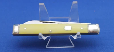 Rough Rider Yellow Handle Doctors knife # RR596 - Image 1 of 3