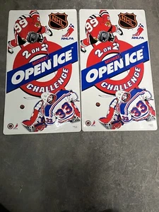 NHL Open Ice 2 en 2 Desafío Juego Arcade NUEVO STOCK ANTIGUO Kit Sideart, Midway 1995 - Imagen 1 de 1