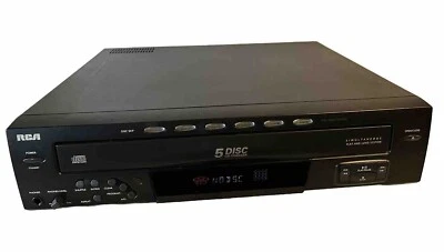 RCA 5-Disc Changer Carousel CD Player (RP-8065B) Untested - Image 1 of 4