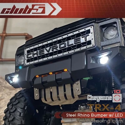 Steel Rhino Bumper w/LED for TRX-4 K10 - Image 1 of 4