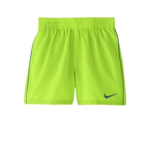 Nike Boys 4" Volley Short, Volt Glow, Medium - Picture 1 of 2