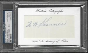 Bill Shanner 1920 Philadelphia Athletics 2010 In Memory Of autograph d.1986 - Picture 1 of 2