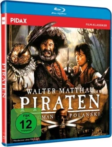 Pirates - Walter Matthau, Roman Polanski- remastered edition BluRay Reg B NEW - Picture 1 of 1