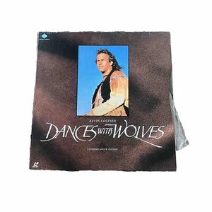 Dances with Wolves 4hr+ Rare Laserdisc Collectors Box Set w/ Japanese Sub 1990 - Picture 1 of 12