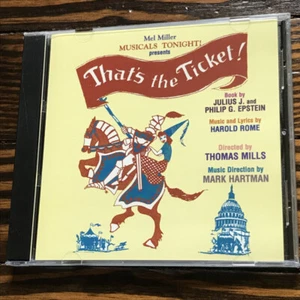 That's the Ticket (2002 Revival Cast) - Harold Rome - Thomas Mills; Mark Hartm.. - Imagen 1 de 2