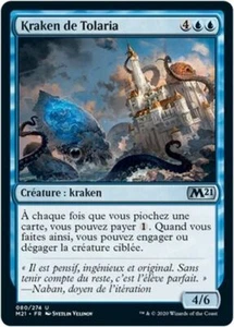 MTG Magic M21 - [x2] Tolarian Kraken/Kraken de Tolaria, French/VF - Picture 1 of 1