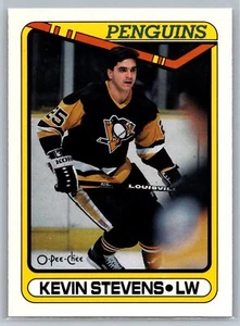 Kevin Stevens 1990-91 O-Pee-Chee HOCKEY #360 Pittsburgh Penguins RC - Picture 1 of 2