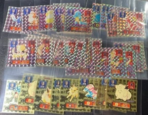 Vintage Pokemon Amada Prismenfolie Hyper Aufkleber Karten - Sie haben die Wahl! - 1996 - Bild 1 von 169