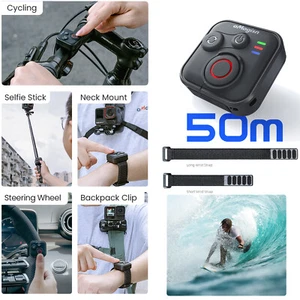 50M Bluetooth Remote Control For Insta360 X5/X4/X3/Ace Pro 2/Ace Pro/GO 3/GO 3S - Picture 1 of 15