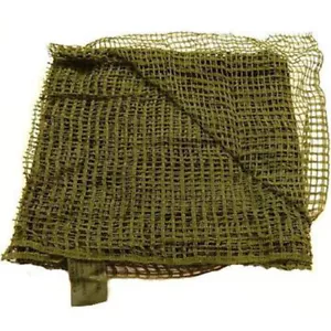 Army Military Army Scrim Sniper Veil Net Neck Head Scarf Surplus Shemagh Green - Picture 1 of 3