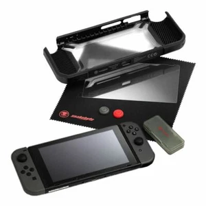 NUEVO Snakebyte Nintendo Switch Kit Protector Protector Estuche de Viaje - Negro - Imagen 1 de 5
