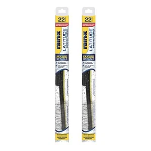 Latitude 2-in-1 Wasserabweisende Wischerblätter 22 Zoll Scheibenwischer 2er Pack - Bild 1 von 6