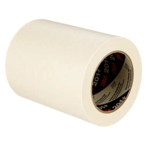 3M General Use Masking Tape 201+, Tan, 144 mm x 55 m, 4.4 mil - Picture 1 of 1