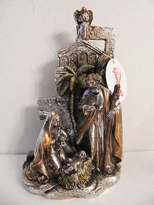 NEW Seasons Religious Christmas 7” Christmas Nativity Resin Figurine - Photo 1/7