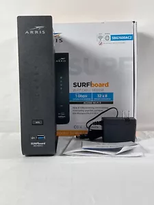 Arris SURFboard SBG7600AC2 Black Wireless AC2350 WiFi 5 Cable Modem - Picture 1 of 12