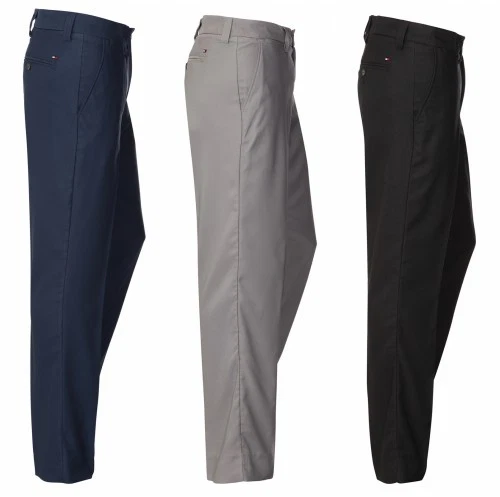 Tommy Hilfiger Herren Golfhose UVP 85£ Schwarz Navy Grau