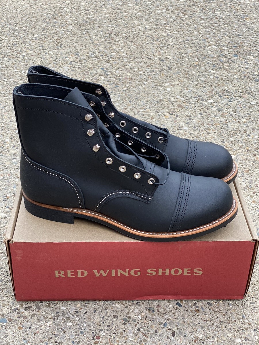 Red Wing Shoes Red Wing Iron Ranger Black Boots for Men for Red Wing Shoes Red Wing Iron Ranger Black Boots for Men for