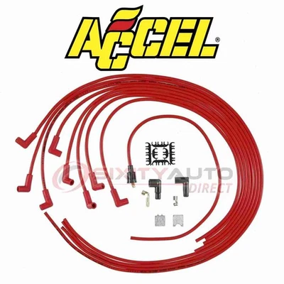 ACCEL Spark Plug Wire Set for 1978-1986 Pontiac Grand Prix 5.0L V8 - gt Foto 1 de 4
