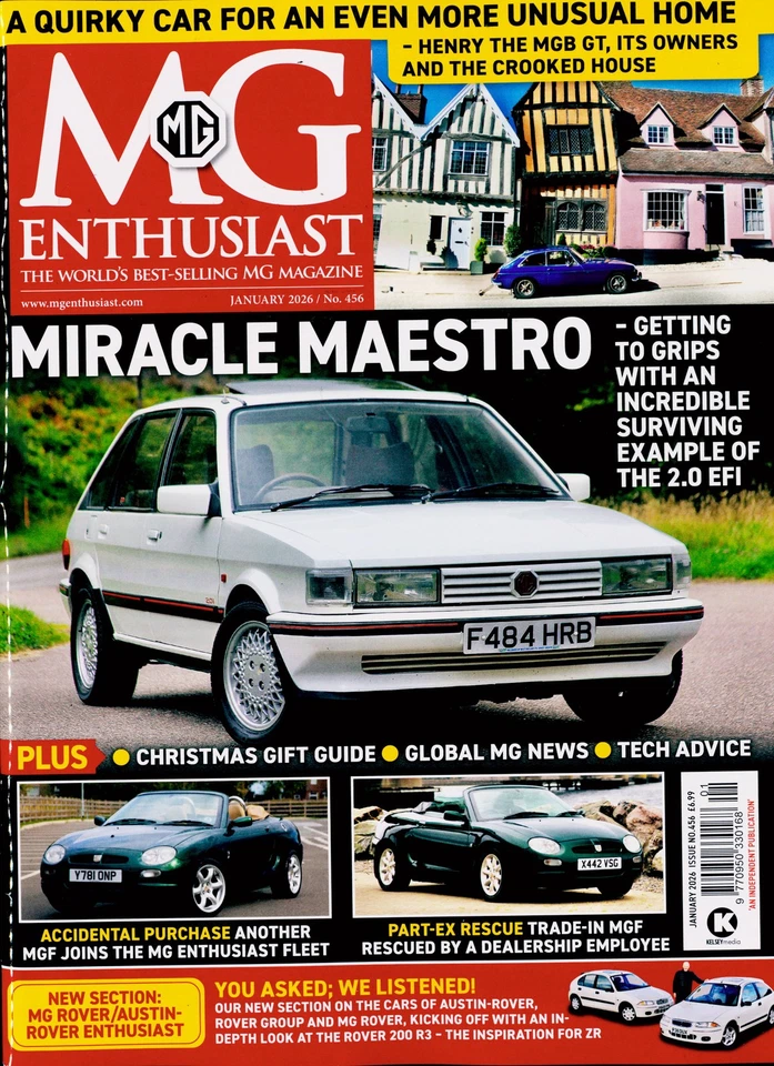 MG ENTHUSIAST MAGAZINE JAN 26