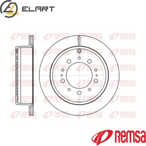 2x BRAKE DISC 61257.10 FOR TOYOTA 424310C010 4243160290 424310C011 - Picture 1 of 8