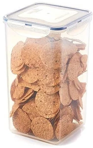 Food Storage Container With Lid Microwave Freezer Safe Bpa Free Rectangular 4 L - Picture 1 of 3
