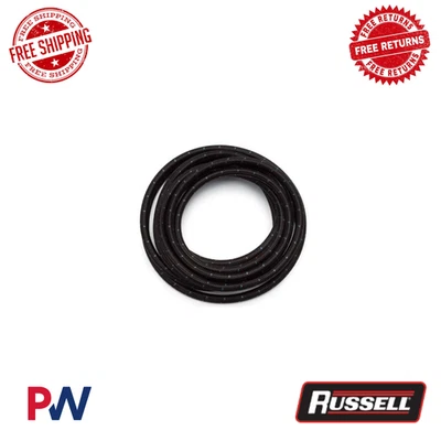 Manguera Russell Black -6 AN Trenzada Nylon Max 350 PSI ProClassic 20 Pies Longitud Foto 1 de 2