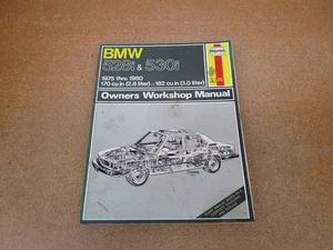 1975-1980 Haynes BMW 528 530 shop repair service wiring manual repair - Picture 1 of 8