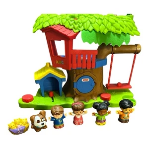Fisher Price Little People Swing and Share Treehouse Playset with Accessories - Picture 1 of 9