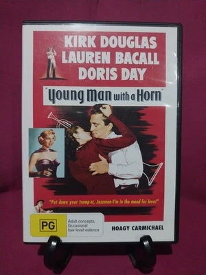 Young Man with a Horn - DVD 1949 Region 4 - Kirk Douglas, Lauren Bacall - VGC - image 1 of 2
