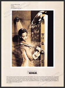Kohler Shower Heads 1990s Print Advertisement 1993 Bare Photographer Uli Rose - Picture 1 of 1