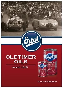 Olio motore d'epoca Östol Chevrolet Cadillac olio SAE 20W-50 5 litri scatola di latta - Foto 1 di 4