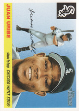 2004 Topps Heritage Baseball #7 Juan Uribe Chicago White Sox