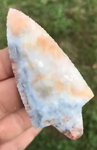 Fine 3 Inch Newnan Translucent coral Indian artifacts Polk Florida - Picture 1 of 4