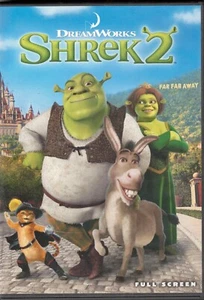SHREK 2-DREAMWORKS-FULL SCREEN-2004-ONE HOUR 32 MINUTES - Picture 1 of 3